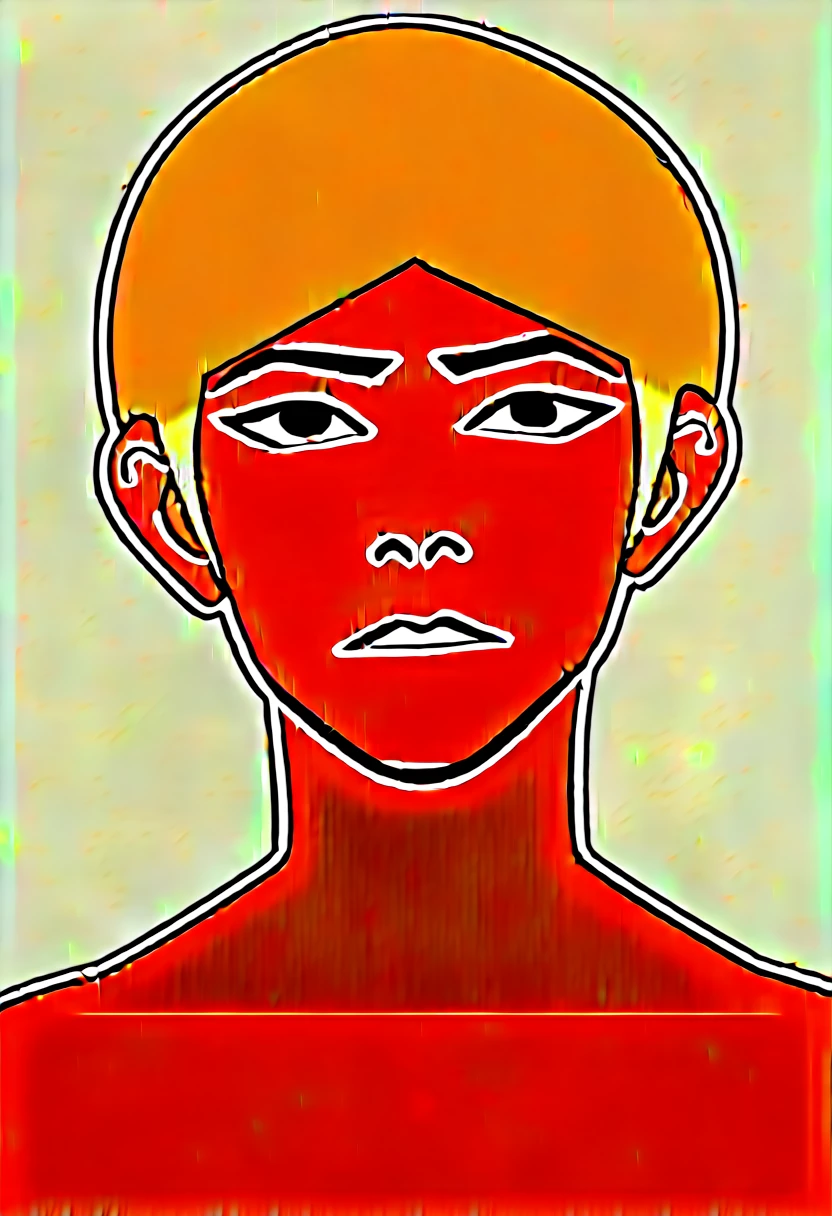 une femme de 20 ans, blonde aux yeux bleus, un corps fin, avec des seins moyens/gros, des jolies formes, un corps en entier nu, une vue sur son sexe de face, une image ultra réaliste