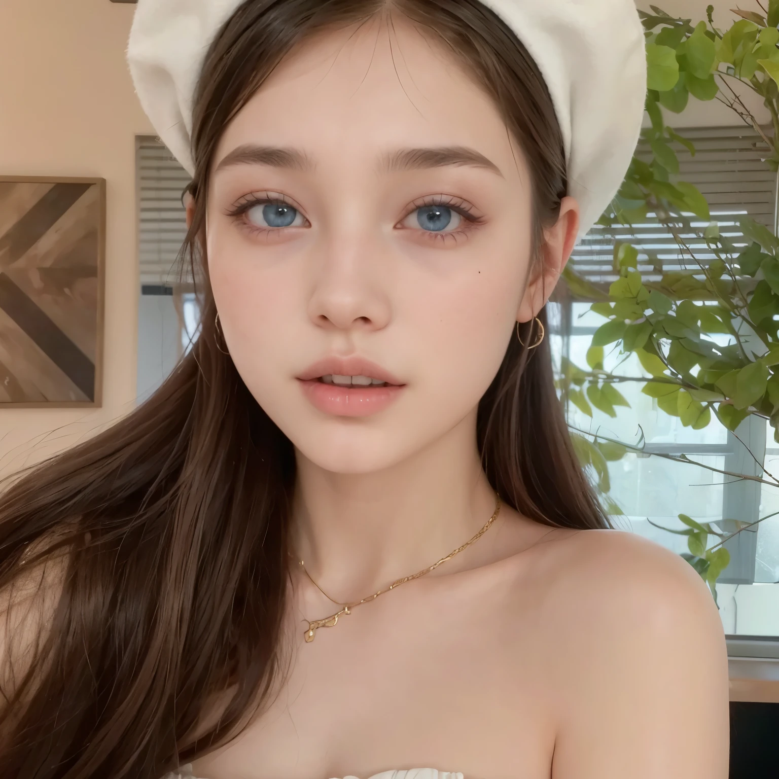 arafed woman with long dark hair posing for a picture, blue eyes, anna nikonova aka newmilky, portrait sophie mudd, dasha taran, angelina stroganova, anastasia ovchinnikova, yelena belova, style of julia razumova, instagram model, russian girlfriend, viktoria gavrilenko