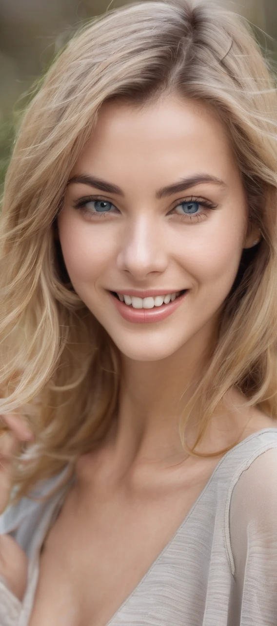 1 belle femelle, Corps glamour, Les cheveux long, cheveux blond claire, peau lisse, yeux bleus, sourire, séductrice , sourire, Maquillage, Lèvres beiges, maquillage des yeux épais, (haut décolleté) ( pantalon sexy style modèle),réaliste, plein air, super réaliste 8K, super détaillé et réaliste, Des poses audacieuses, gros cul, gros seins. Pose devant le miroir de chambre.
