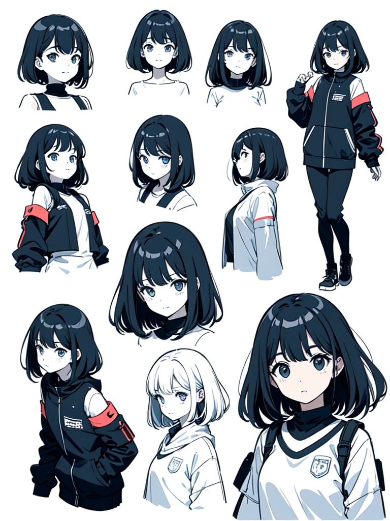 sketch (Character design sheet, same characters, whole body, Three-View, front, ~ ~ ~ side, return),(Very bright:1.1), White Background, [1 Girl:7], (Tilt your head:1.2), ([sketch|watercolor \(Moderate\)]:1.15),Chaotic Abstractな背景, Vector Trace, Gradient Blending, Bright colors, that&#39;wonderful, 非常にdetailed, Complex, (Very low contrast:1.4）,full body, Artistic elements add depth to the work. The overall atmosphere is creepy and nightmarish..., With a unique artistic touch. This movie is、The dark and crazy world of horror movies depicted in HD., Evoke visual stimuli and aesthetic sense, It will terrify and excite the audience....,watercolor画, （Lightless, Eyes without highlights, Evil Eye, A bad looking person with white eyes, It&#39;s a red eyeliner）,whole body絵, Wearing a maid outfit and （Gradient braided hair, (Light purple hair), (Ink blotches:1.1), (pale:1.2),(Light purple:1.2),(Light green:1.2)　and a mature face,tall, Wearing black tights,Green Eyes, The skin is hidden　and maid, The background is a dark and desolate landscape, Horror movie atmosphere. Her figure is extremely beautiful, Emphasizing the dark and crazy elements. Skillfully expressing the effects of light and shadow, detailed, The face and expression of the black costume are also carefully drawn...,sketch (Character design sheet, same characters, whole body, Three-View, front, ~ ~ ~ side, return) and 1 female, Nervous,Cowboy Shot,,(Very bright:1.1), White Background, [1 Girl:7], (Tilt your head:1.2), ([sketch|watercolor \(Moderate\)]:1.15),Chaotic Abstract