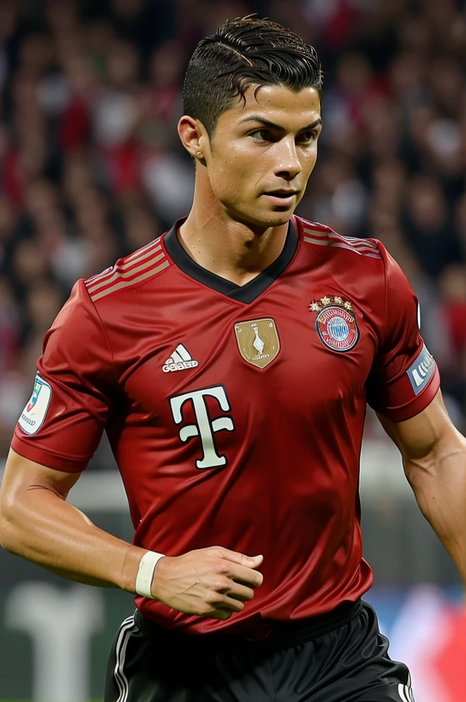 Cristiano Ronaldo in Bayern Munich Jersey 