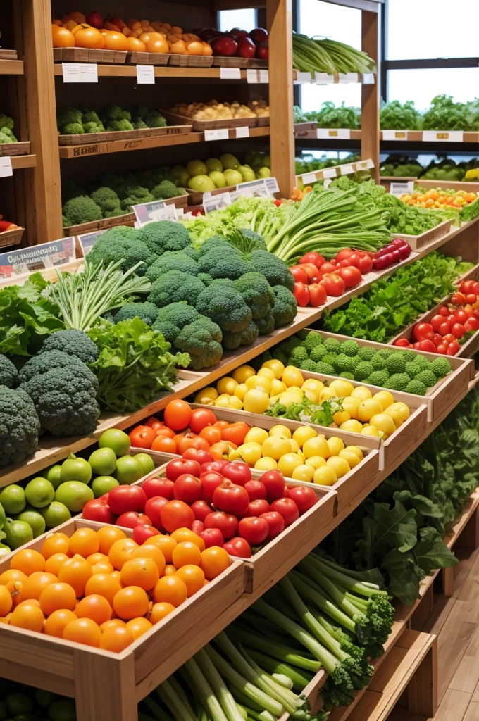 Vegetable display