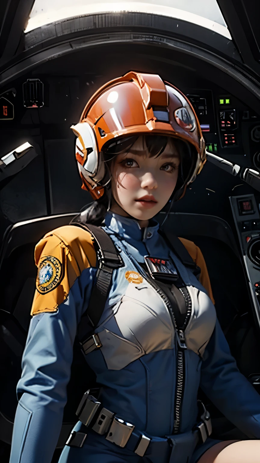 Rebel Pilot Suit、Cockpit View、Urop、woman、22 years old