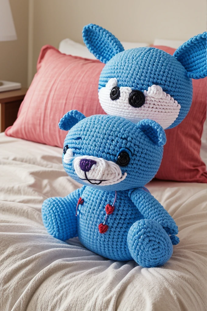 Stitch amigurumi with pajamas 