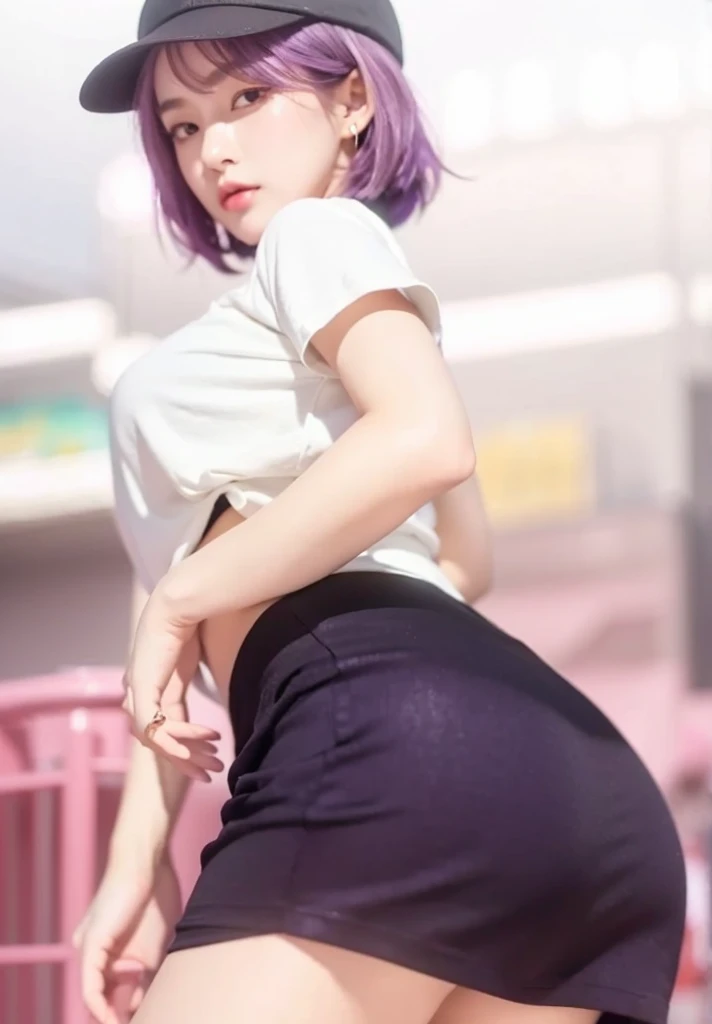 mini skirt、Detailed eyes and face、Big breasts exposed、Being Raped,Pants with detailed drawings、turn your hips forward、Pants are taken off、air bobbles, wince, longeyelashes, solid circle eyes, light smile, ear blush, fang, ccurate, multicolored hair, Surrealism, drop shadow, anaglyph, stereogram, ass pov, atmospheric perspective, 8k, super detail, best quality
