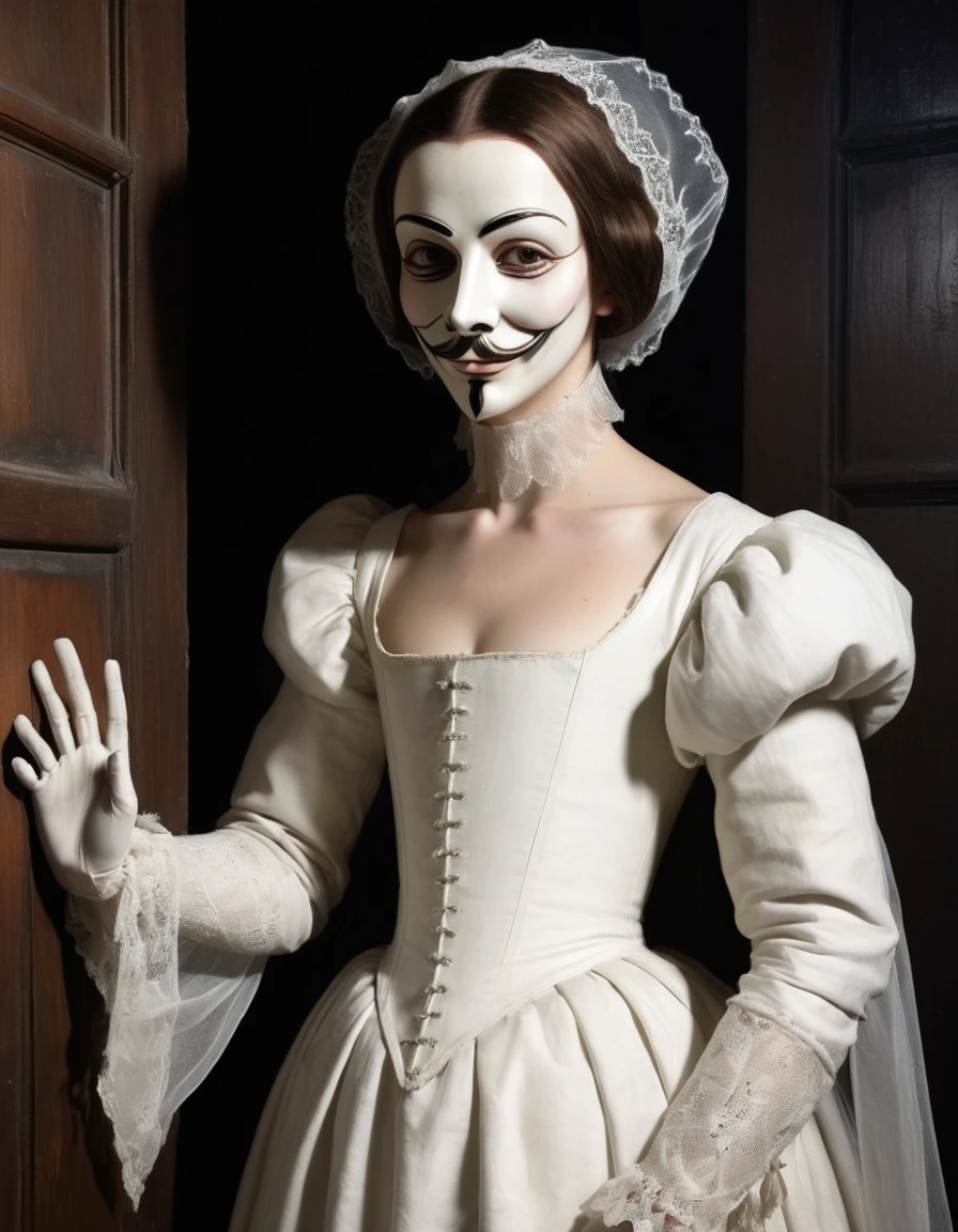 The White Lady of Ordsall Hall: Legend has it that this ghost could be Viviana Radclyffe, the lover of Guy Fawkes. It’s said that Fawkes planned the Gunpowder Plot within the walls of Ordsall Hall. The White Lady is a sorrowful spirit that roams the hall, often seen in the Great Hall or Star Chamber