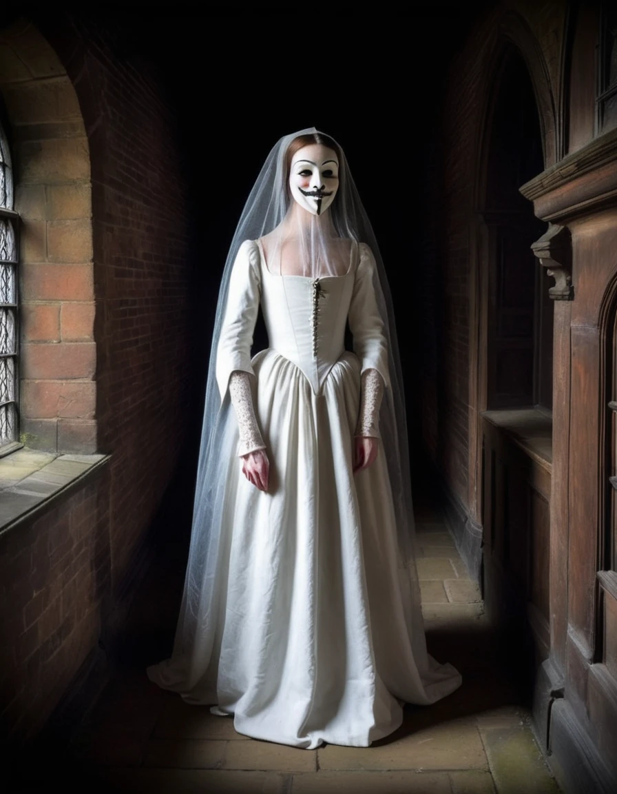The White Lady of Ordsall Hall: Legend has it that this ghost could be Viviana Radclyffe, the lover of Guy Fawkes. It’s said that Fawkes planned the Gunpowder Plot within the walls of Ordsall Hall. The White Lady is a sorrowful spirit that roams the hall, often seen in the Great Hall or Star Chamber