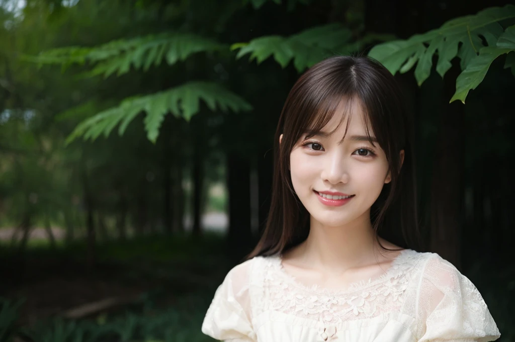 Highest quality　masterpiece　Photo style　Fantasy　Beauty　smile　Fairytale