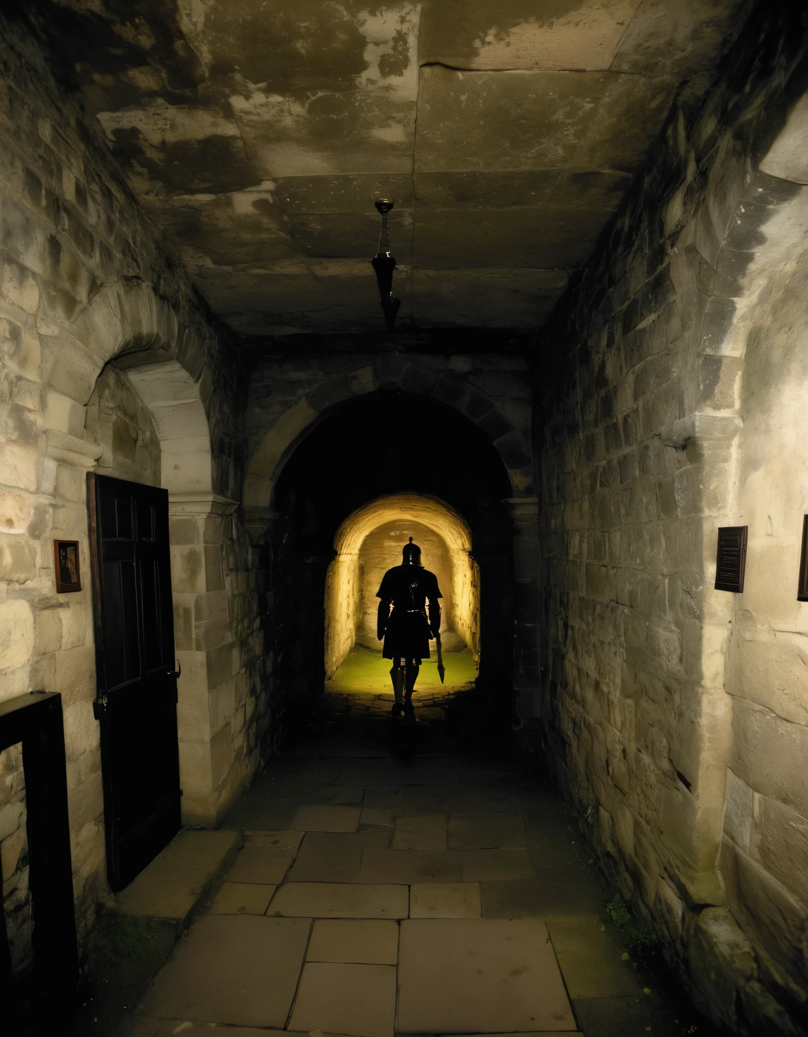The Roman Legion of Treasurer’s House: In York, the cellar of Treasurer’s House is famous for the ghostly sighting of a Roman Legion. A plumber witnessed the apparition of soldiers, visible only from the knees up, marching through the cellar. This haunting is linked to the rich Roman history of York Upper Body