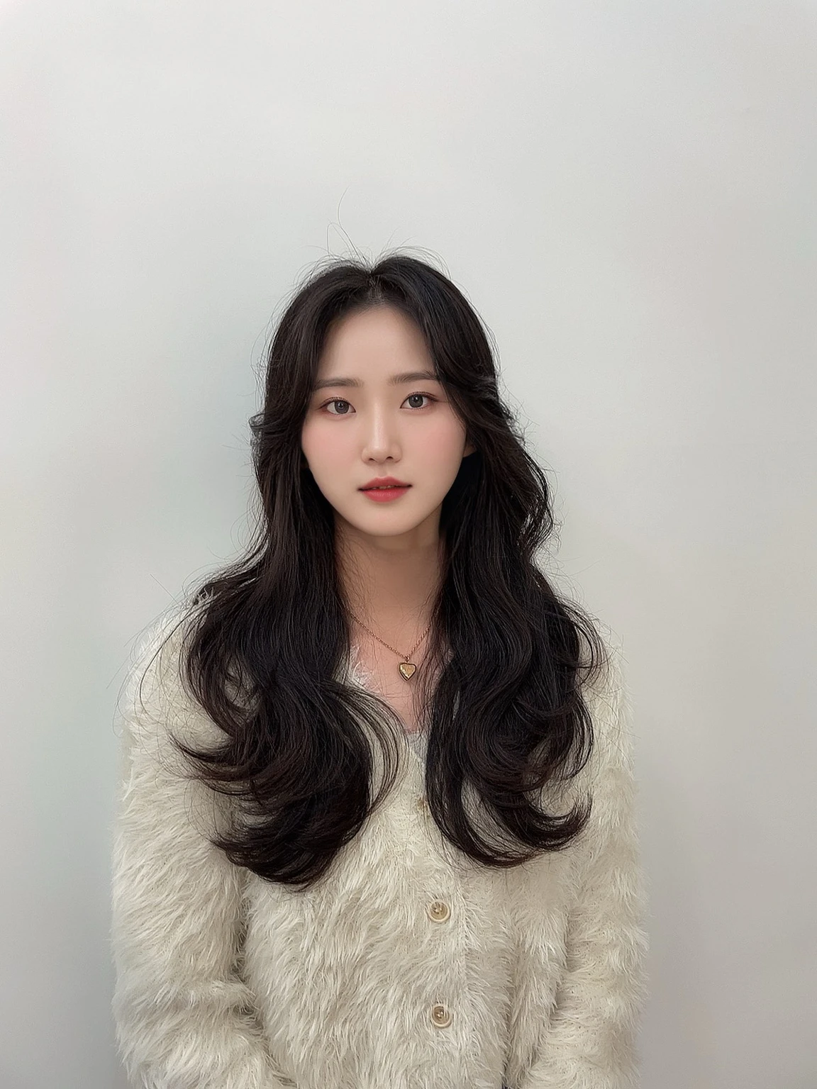 Best Quality, 8k, Masterpiece, (Portrait: 1.3), (photo realistic:1.4), (hyper realistic:1.4), Sharp Focus, looking at viewer, (smoother lighting:1.1), (increase cinematic lighting quality:0.9), realistic lighting, backlighting, light on face, ray trace, (brightening light:1.2), (Increase quality:1.4), sharp detail, (best quality real texture skin:1.4), finely detailed eyes, black_eyes, finely detailed face, 25 year old Korean woman