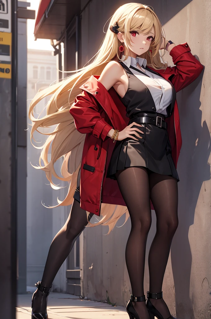 king, 8k, masterpiece, bset quality, girl wearing sexy military officer outfit, tight pants, fishnet stockings, wide-brimmed officer-style trench coat. white leather luxury, glossy, sexy girl fantasy anime artwork, fantasy anime illustration, 8k badass anime, 4k anime art wallpaper, 4k anime art wallpaper, artwork 2.5 d cgi fantasy anime art, 8k anime art wallpapers, detailed digital anime art, beautiful fantasy anime, majestic epic anime artwork, 4k anime wallpapers, artwork detailed anime, sexy, seductive, giant, women, anime style, best quality, extremely detailed, best silhouette), font (detail) backdrop, dark fantasy), (beautifully detailed face), high contrast, (best lighting details, extremely delicate and beautiful eyes), ((cinematic lights)), colorful, super detailed, dramatic lighting statue, intricate details (1 girl, solo, sharp face, . Blonde, super long hair, bangs, long eyelashes, dynamic angles),
