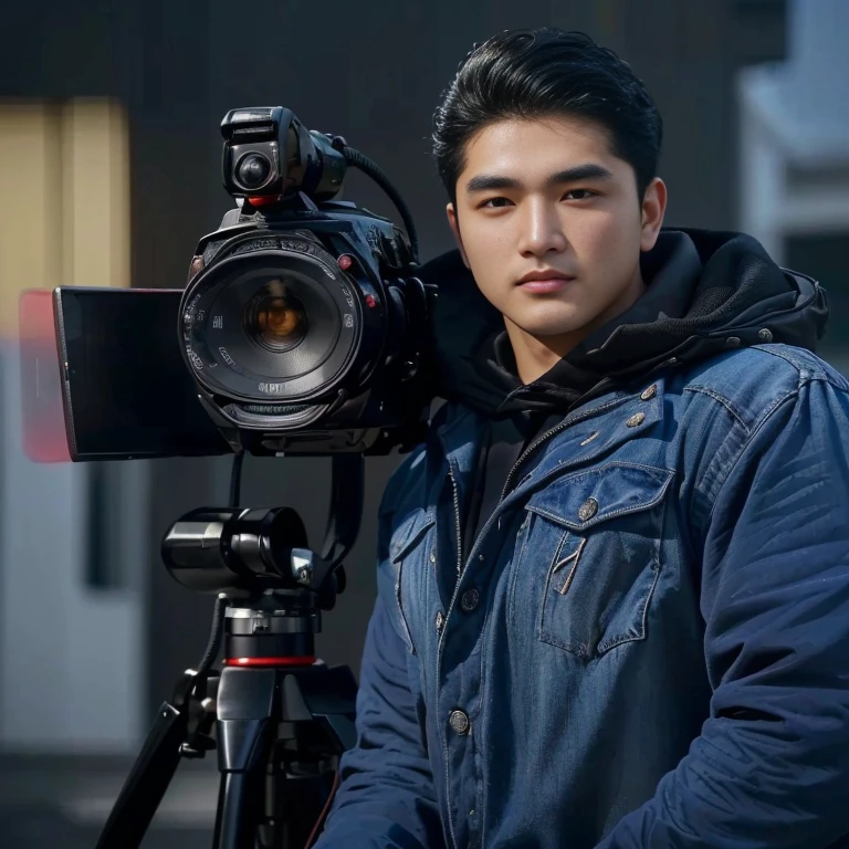 Araaf man wears a Southeast Asian man with a round face.,Posing for pictures, Portrait, male actor, handsome man,short black hair asian man, beautiful haraam man,stereoscopic 8k,45 high quality colored lights,000,000,000 pixels, photo, post-trade photo, animation, Portraitที่สวยงามสมจริง. Posing for pictures, Headshot profile picture, inspiration inspirationจากนิโคลัส มาร์ซิกาโน, Profile picture, Portrait, Headshot, inspiration, Headshotgraph,