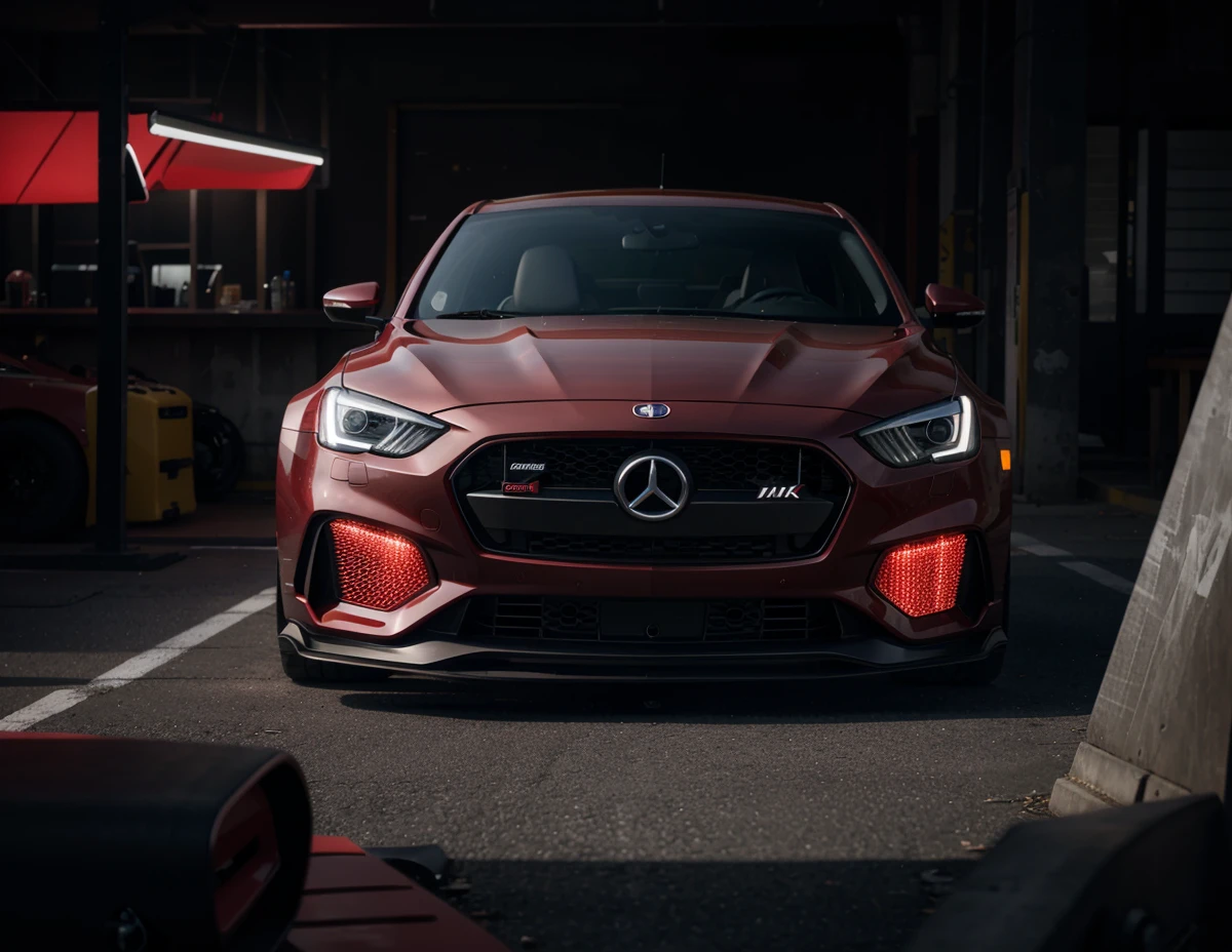 Hd 8k Red colors automotive design