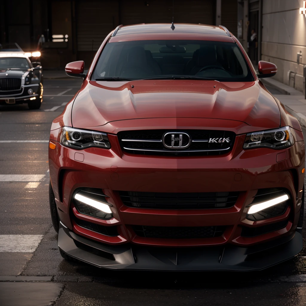 Hd 8k Red colors automotive design