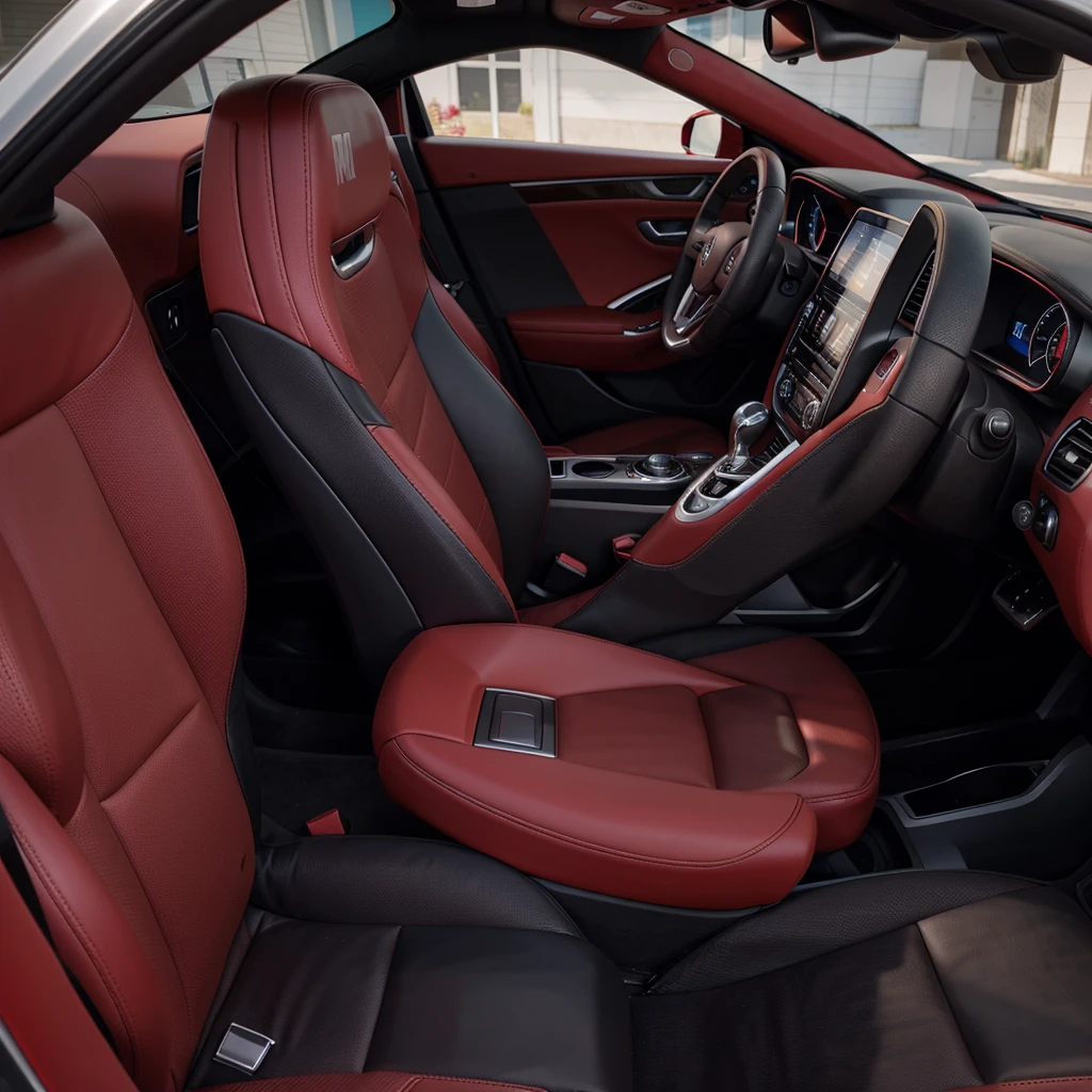 Hd 8k Red colors automotive design