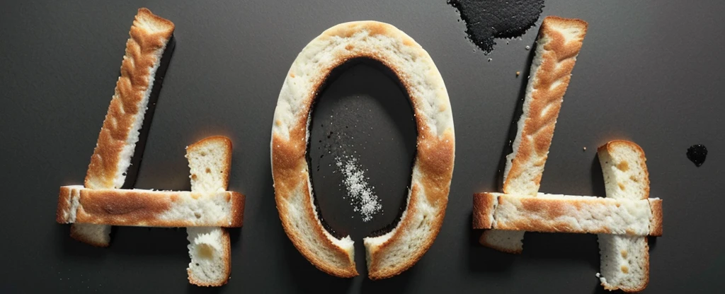 a photorealistic shot of 3 pieces of burnt bread, black as coal. White background, perfect white background. Something went wrong during baking.
