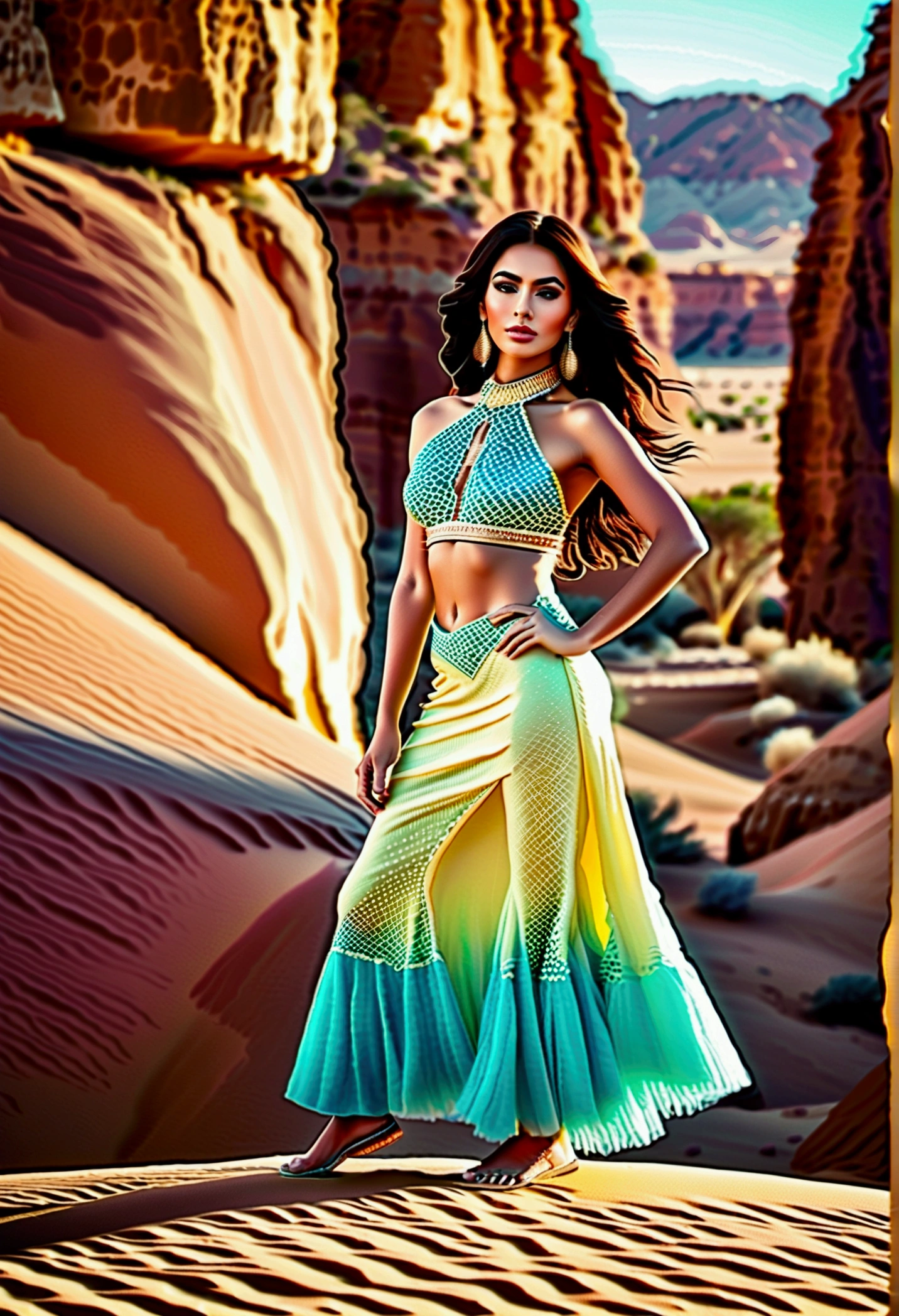 Desert Princess, full boy shot,  