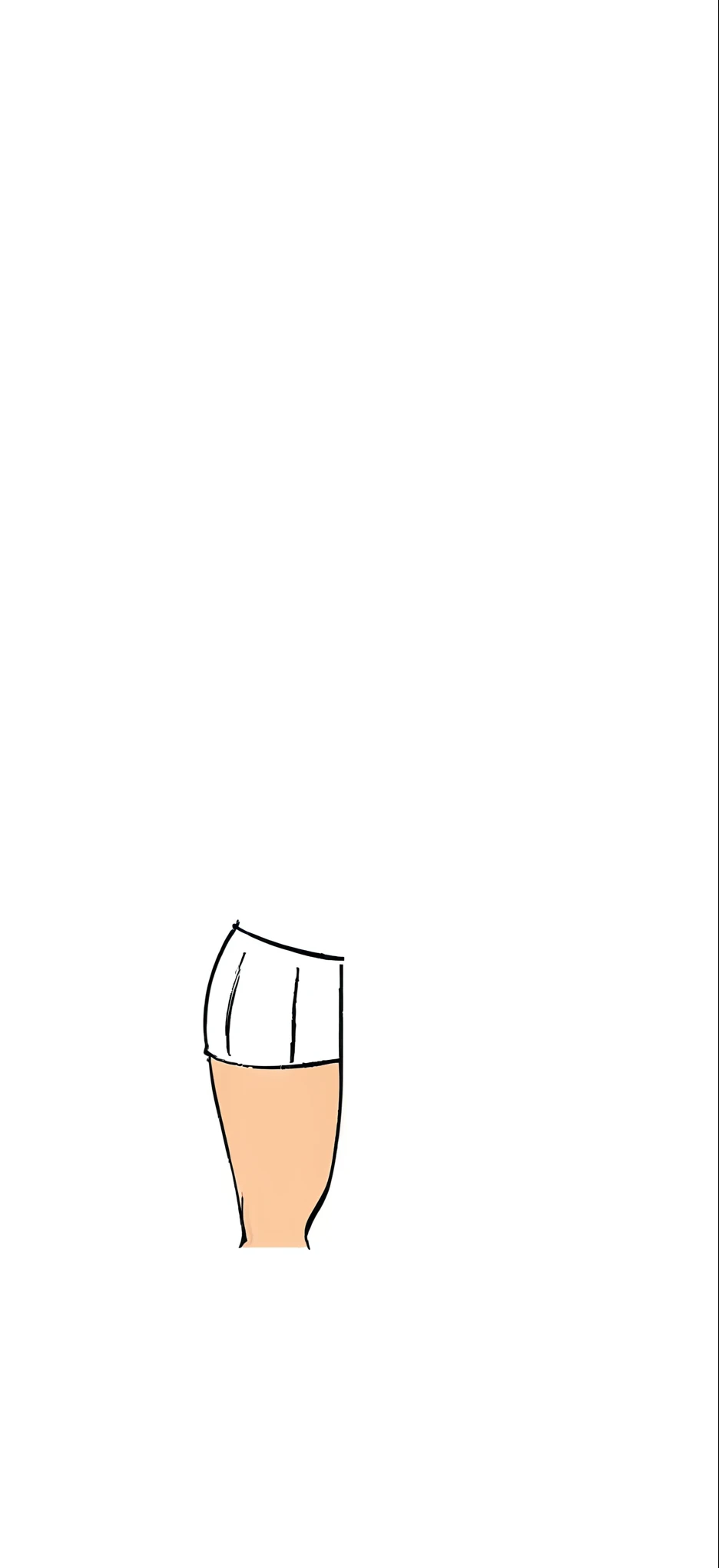 A milf with brunette hair but with blonde tips, Large firm , Wearing a white sweater, e um short, sexly (patte) - Carol Lougue