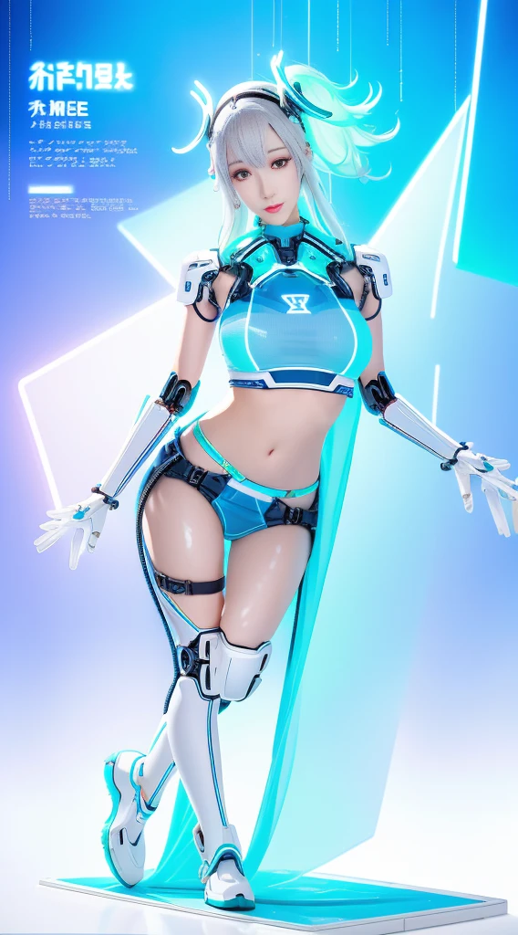 Jay super details, High Detail, high quality, best quality, High resolution,1 female robot,Beautiful female robot,beautiful clear face(Rain waves_haneame:1.5), , ( box toy styles:1.2), (full-body shot) , 1 Transparent Girl,Transparent mecha, Exquisite helmet:1.2, Phosphorescent goggles:1.2, cyberpunk, dreamy light, bright neon light, Clean, White background, ( Full-area lighting, Ray tracing, north african trade zone, Unreal rendering,Reasonable design, high detail, On the table, best quality, Ultra high quality, movie lighting)