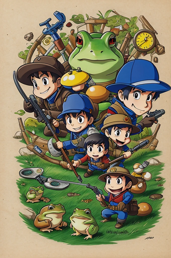 5 epic toad hunters anime drawing