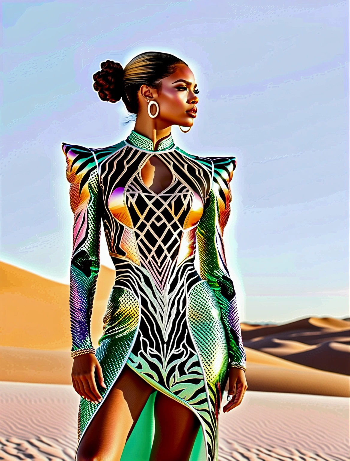 Desert Princess, full boy shot,  