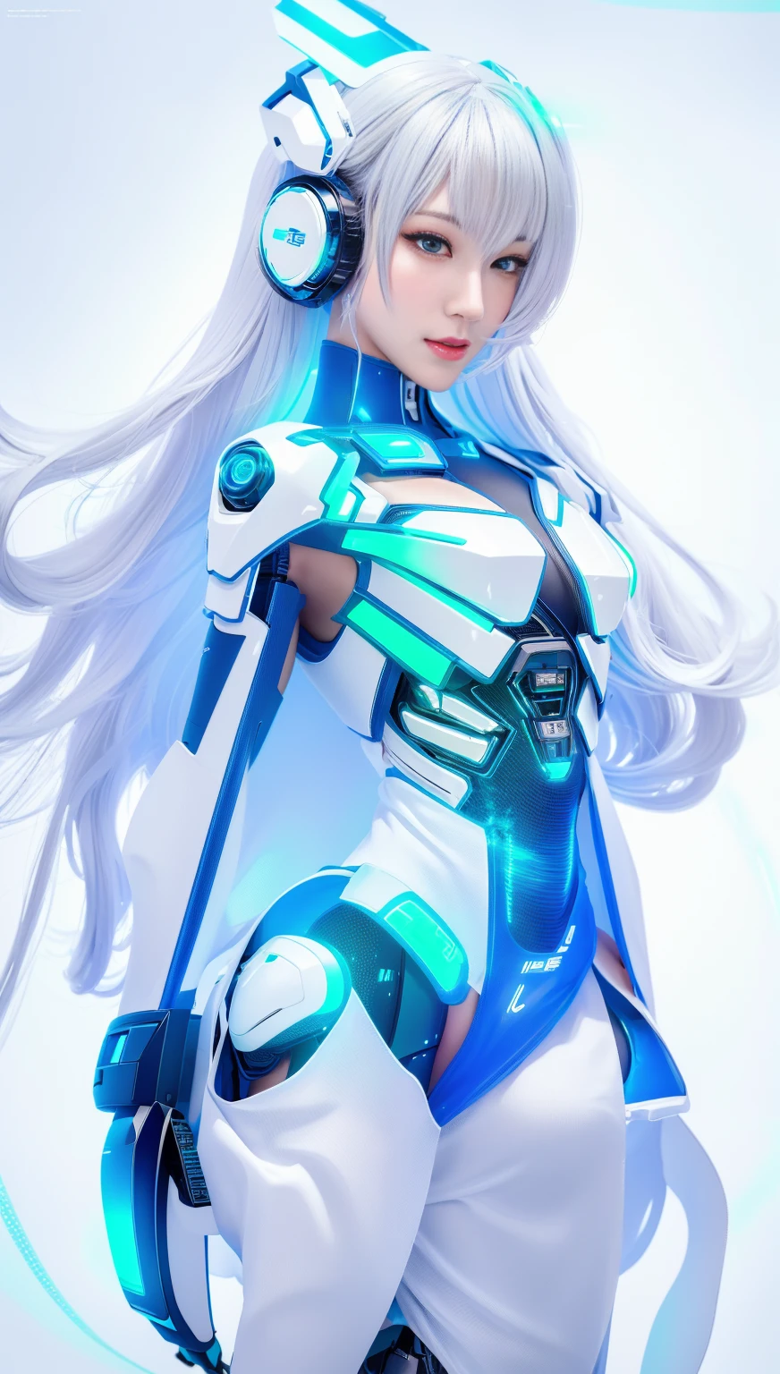 Jay super details, High Detail, high quality, best quality, High resolution，1 female robot，Beautiful female robot,beautiful clear face(Rain waves_haneame：1.5), , (Blind box toy styles:1.2), (full-body shot) , 1 Transparent Girl,Transparent mecha, Exquisite helmet:1.2, Phosphorescent goggles:1.2, cyberpunk, dreamy light, bright neon light, Clean, White background, ( Full-area lighting, Ray tracing, north african trade zone, Unreal rendering,Reasonable design, high detail, On the table, best quality, Ultra high quality, movie lighting)