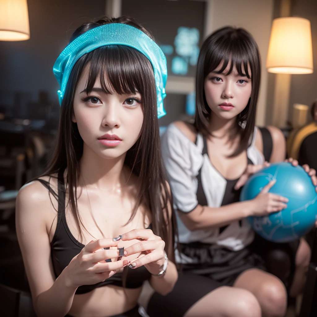 (In 8K、Highest quality、masterpiece:1.2)、(Realistic、Photorealistic:1.2)、1人of女of子,alone,Long Hair,Rough skin,(View your viewers:1.2),Wet Hair,micro_Shorts,dark, (Globe:1.3), Polaroid,(depth_of_Field:1.5),雨of日, Boxing Gym, 目of間of毛,Moody lighting,Tyndall effect,Cinema Lighting,night,lamp post,Lens flare,Available Light,Rim Light,Shining neon lights,Curvy,Chinese_style,