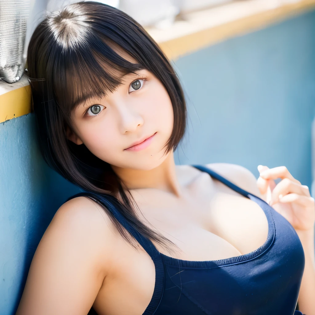 1 top quality girl Very cute beauty small, Bright Eyes Shine, Shine肌 18-year-old, Black Hair Clean and bright appearance, , and a cute Beautiful Bangs Big Breasts School high school Nude Erotica Blushed cheeks