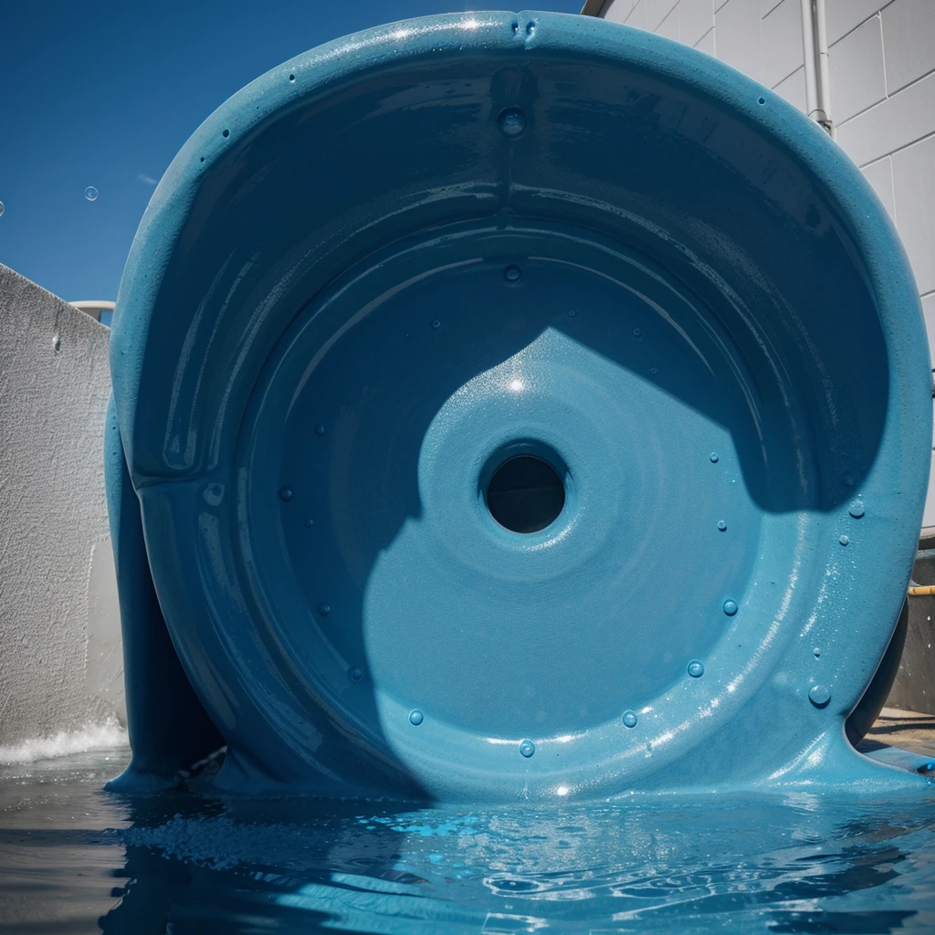 8k HD CARWASH blue bubbles DESIGN