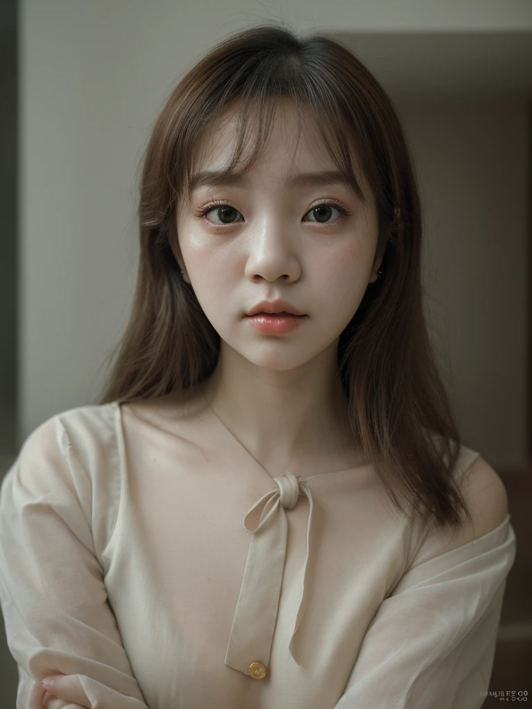 realistic ,Masterpiece, best quality, girl, woman, height, Portrait, photograph_light, {{}}, Ulzzang-6500-v1.1:0.8