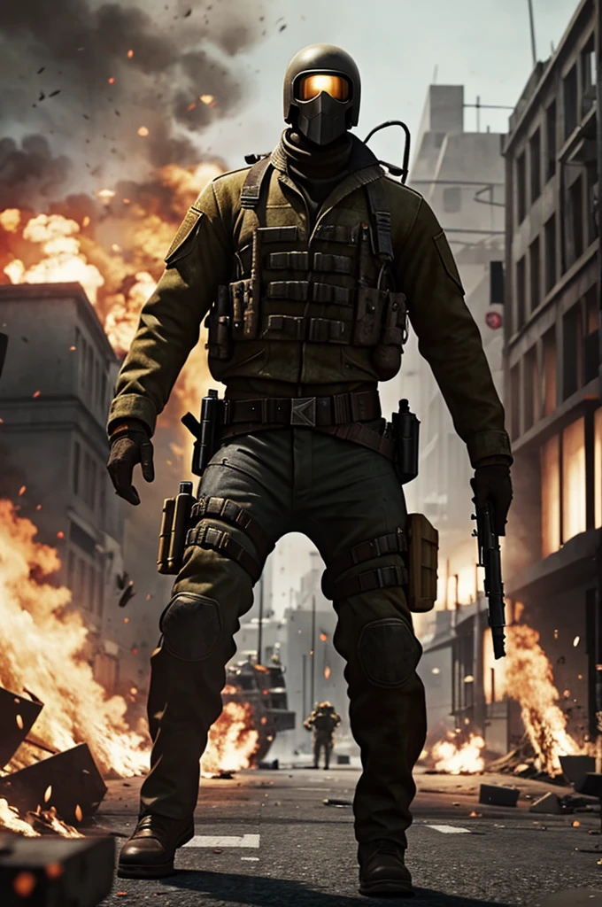 Free fire kill enemy