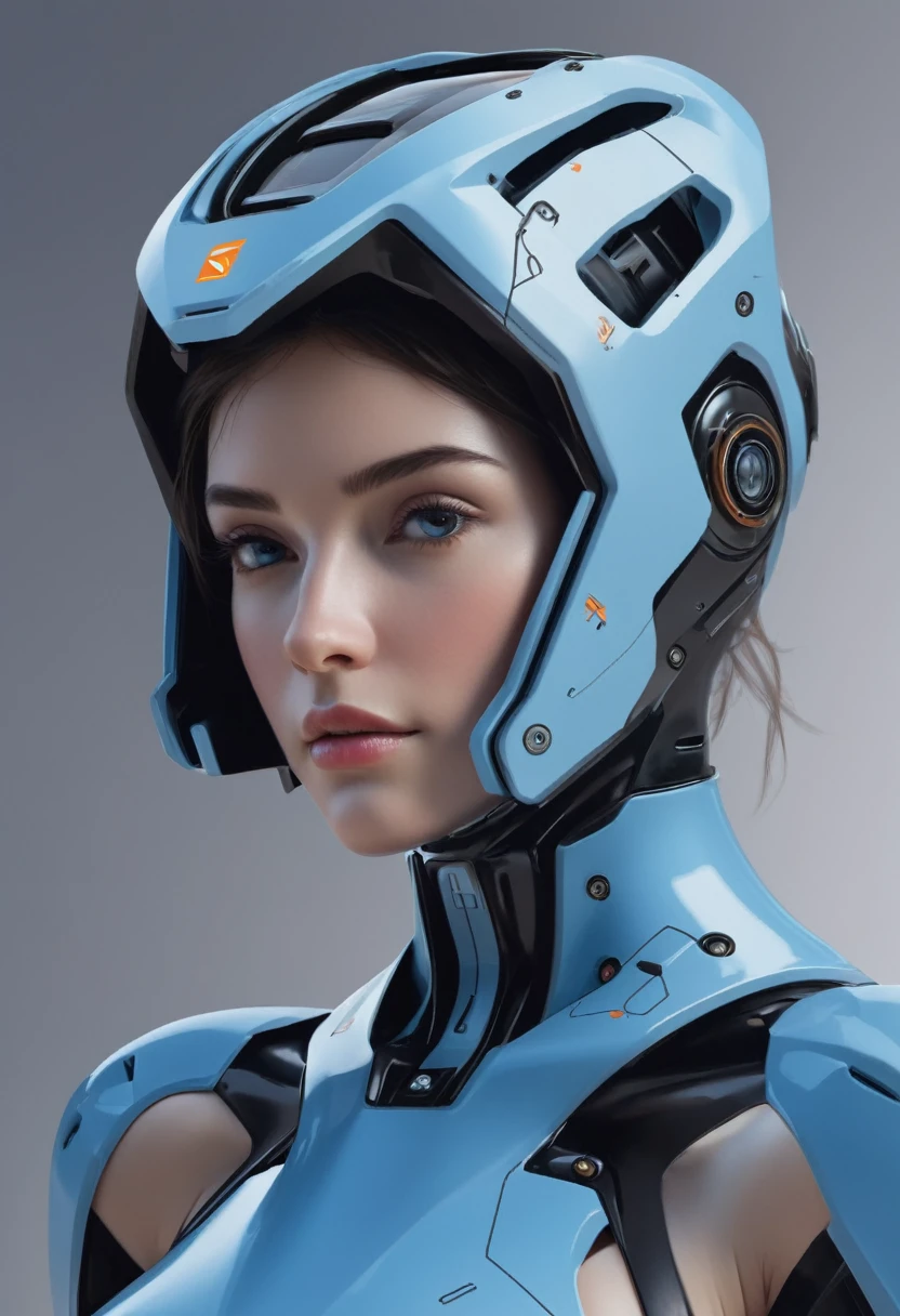 hard surface woman