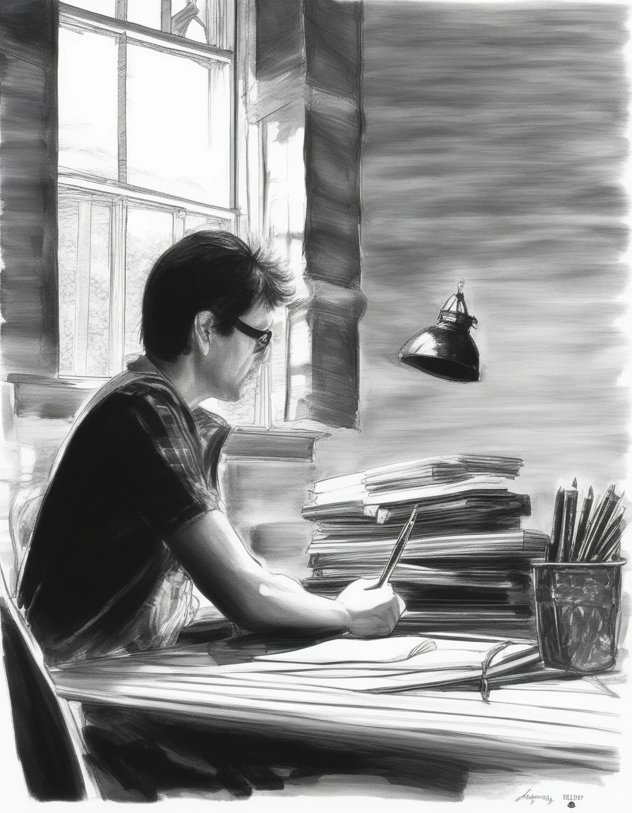 New john writing 4 letters