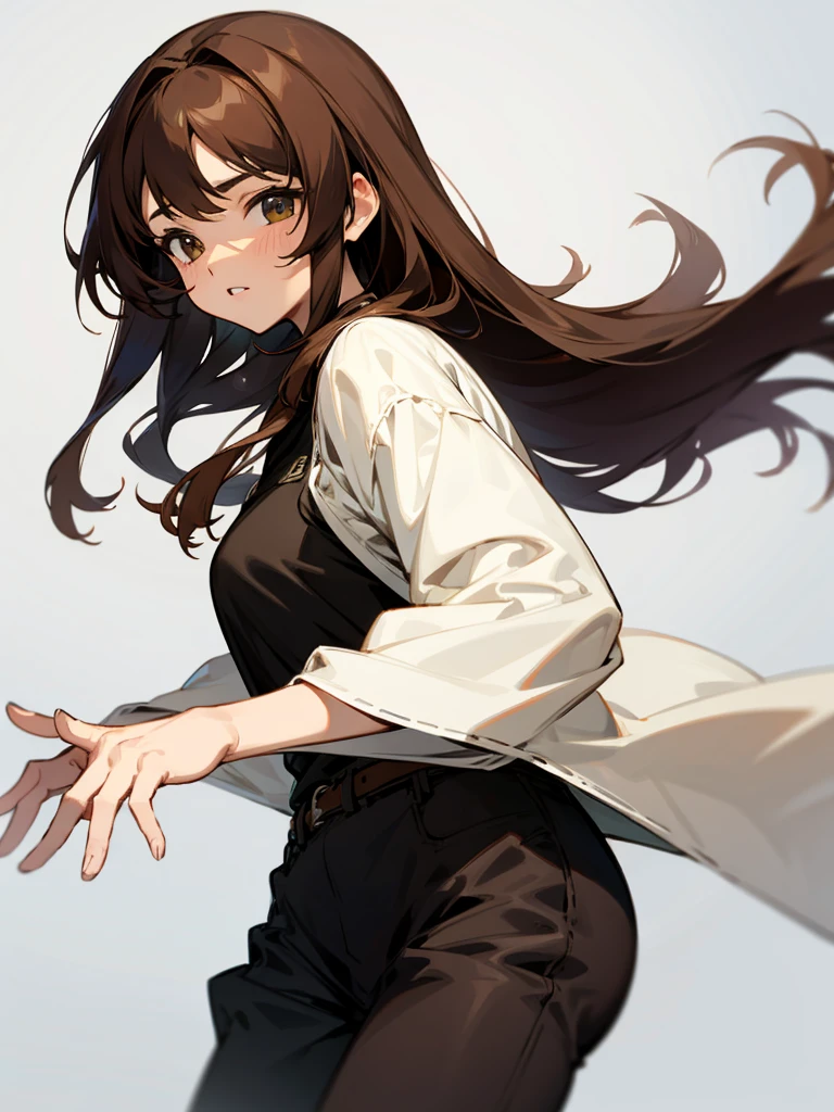 brown hair 