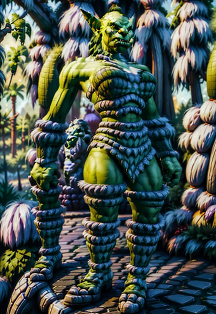 UHD 8k, HDR+, a cartoon of a woman with a green face anD white hair, goblin girl DnD character, goblin female portrait, green skin, Drak fantasy goblin, green orc woman, goblin art, D&D goblin rogue, full color illustration, Dжули Белл Бипл, orc themeD, female orc, goblin, epic full color illustration, from pathfinDer, full art illustration, high heels, high heel shoes