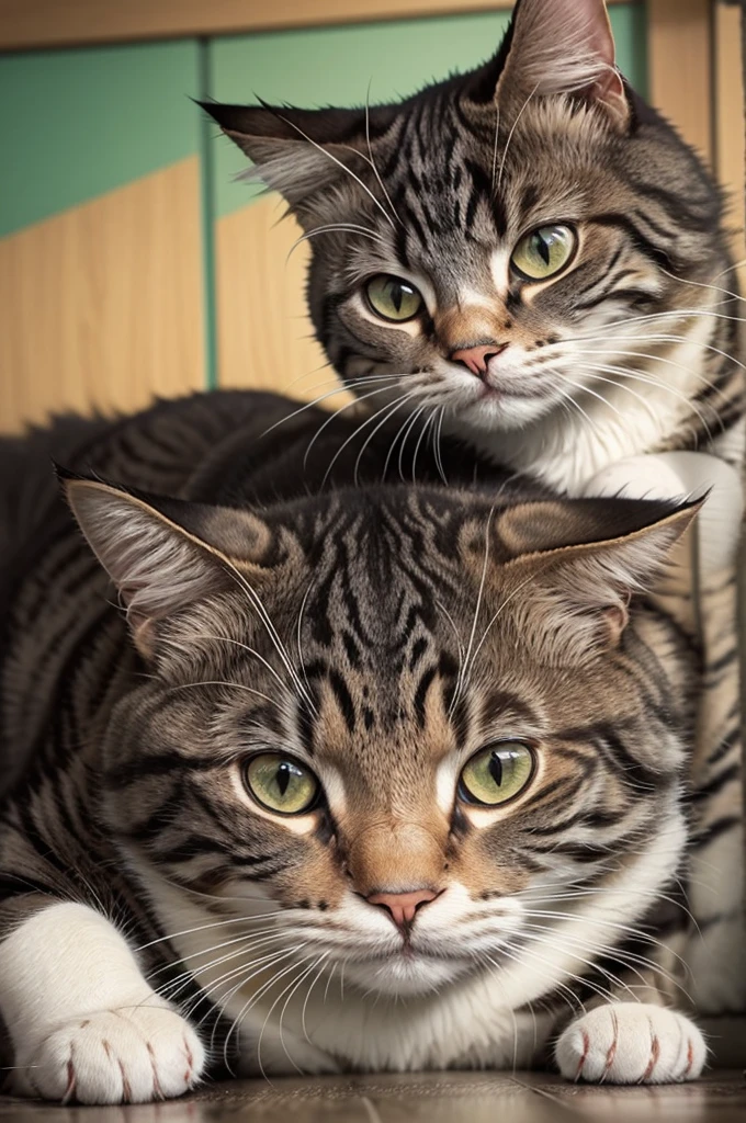 What a cat sees while high on catnip