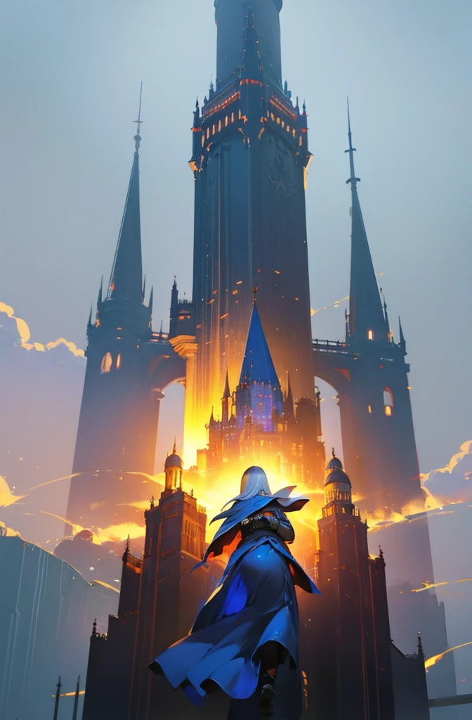 woman in a dark outfit with a sword against the backdrop of the planet, Promotional poster of the game, Game poster, Video game in the genre of role-playing game, Eloy, Arvalis, Матовая покраска Arcane Dota Pixar, Advertising poster, Loading screen, AVP, 3rd person adventure RPG, nova, key art, Awesome MMORPG, The cover of the new video game