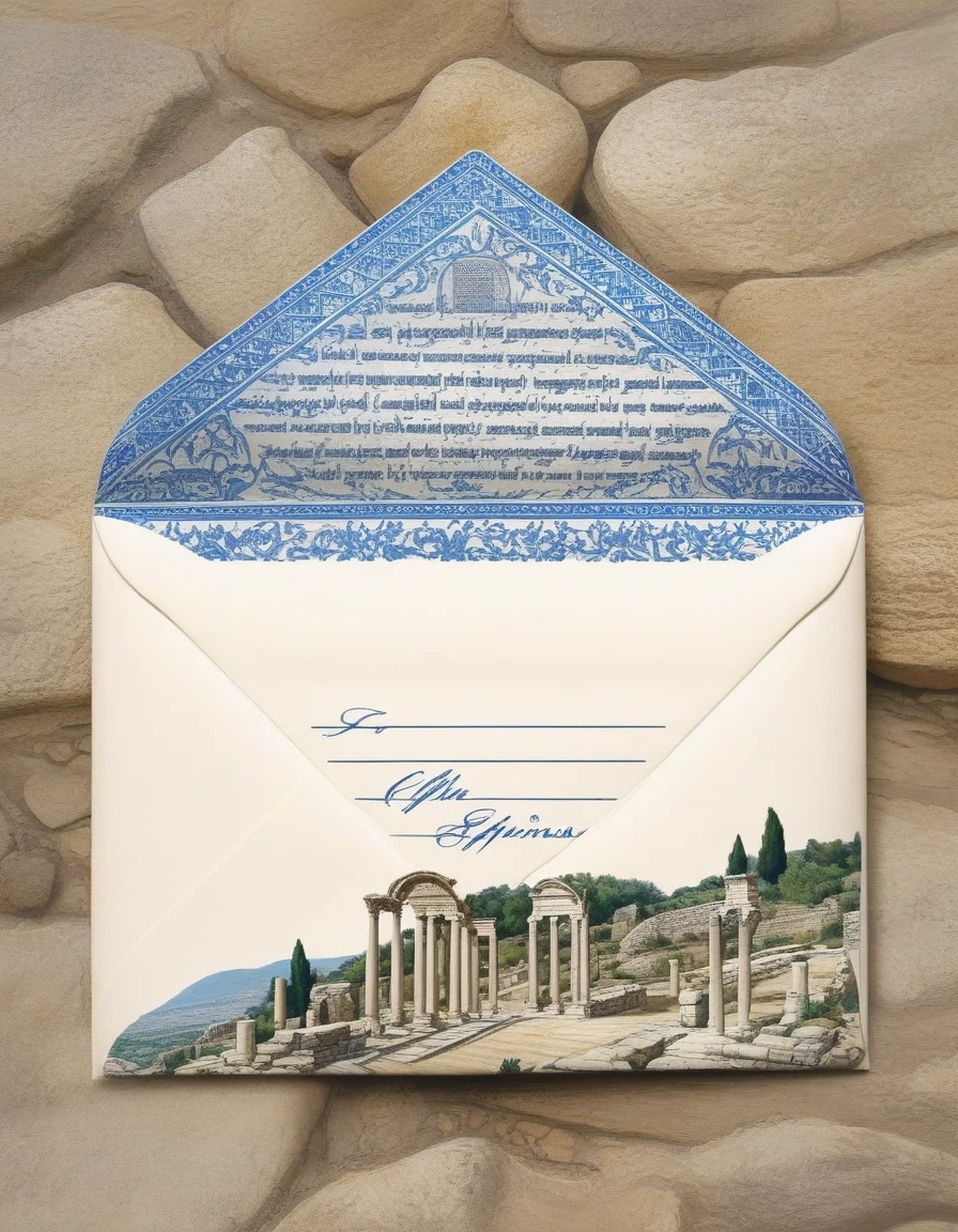 LETTER ENVELOP TO EPHESUS