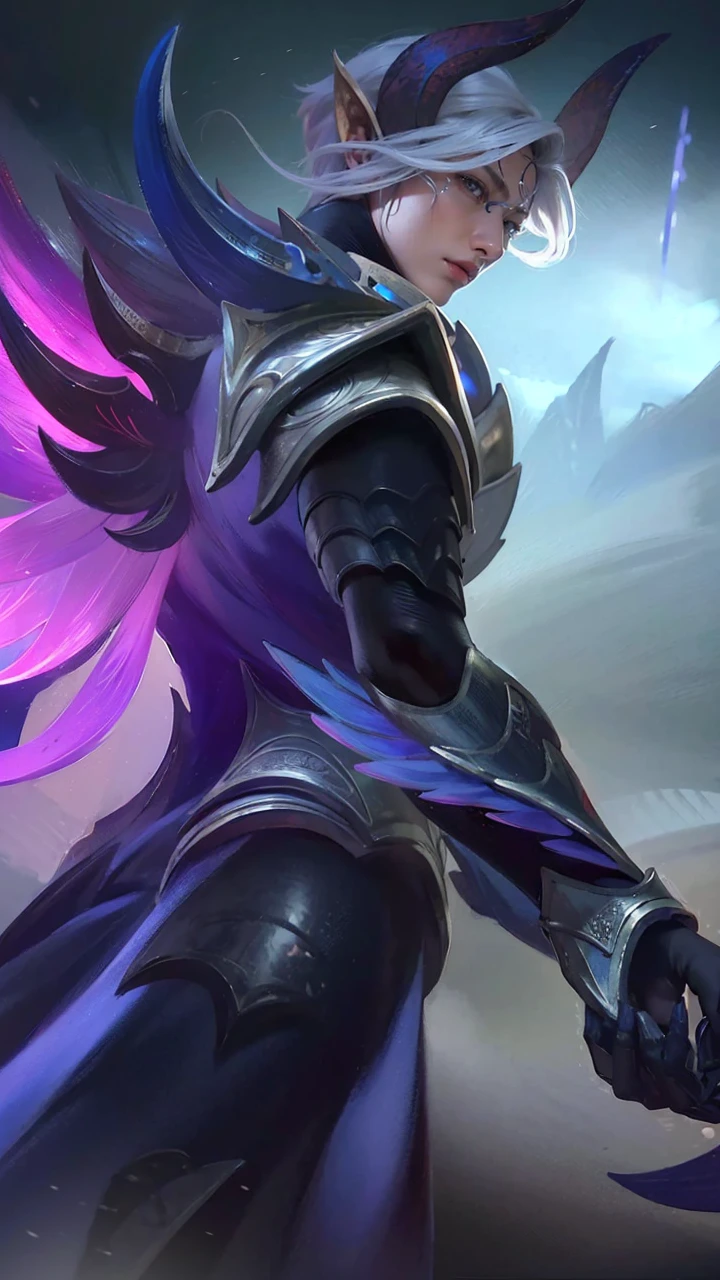 Best quality, masterpiece, ultra high res, (photorealistic:1.4) a young (male:1.4), (facial hair:0.8), mascular, short silver hair detailed skin, detailed eyes, shiny skin