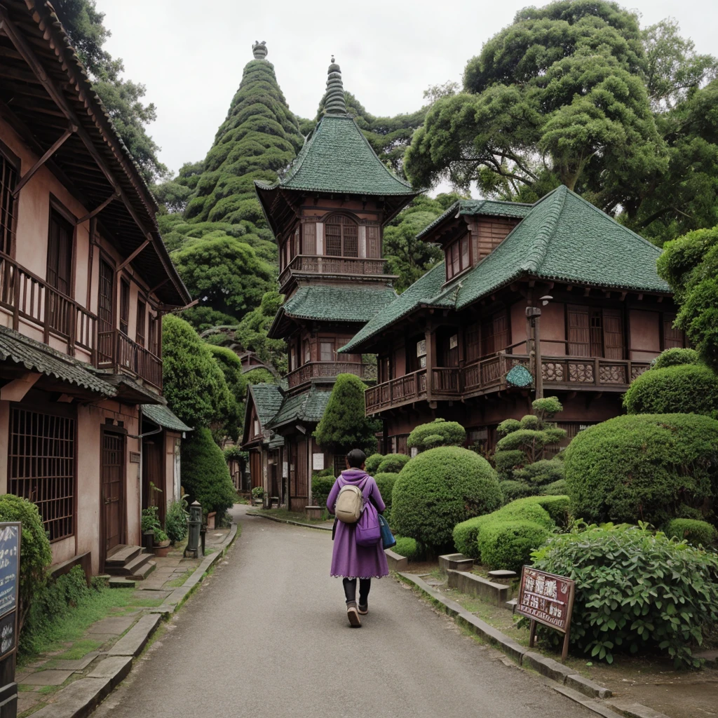 TentacleHorrorAI Ancient Town TOTORO