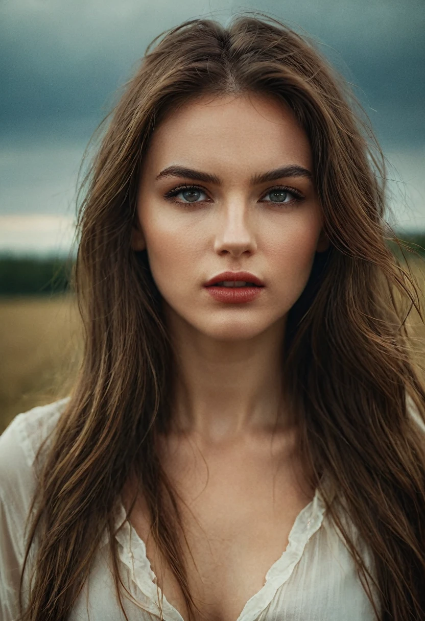 Amazing,bright,tunica,(fog,:1.4) (fog:1.4),1 girl,Super beautiful,long hair,perfect eyes textured with deep and real details ,Alone,(photorealistic:1.4),cowboy shot,cinematic angle,Motion blur,Cabello long ondeando al viento,long,Ola,by rubio,parts,Comprehensive,analog style,feminine focus,of the highest quality,(Very detailed skin),perfect face,skin pores,(bokeh:0.6),sharp focus,Speckled lighting,(backlighting:0.7),film grain,photographed with a Sony A7R IV,18mm F/1.7 cinema lenses,(Very detailed, intricately detailed),8k,HdR,Front view,(full body visible:1.2) . awarded,professional,Very detailed,golden hour,