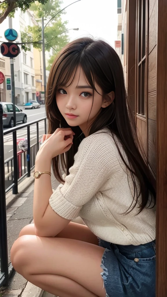 ((Beautiful Girl's Sex Life:1.2)), (Petite and slender body line)、Beautiful breasts、Thin thighs、Small beautiful butt、Narrow waist, (Detailed eyes and face:1.2, Professional photography techniques)、(Perfect Anatomy)、(Gaze at the viewer、Shy face:1.2、blush:1.2)、(Highest quality、Highest quality、Masterpiece、Ultra high definition、Reality)、(Detailed hands:1.2、Anatomically correct hand:1.1、Beautiful little hands of a girl:1.3)、(Dynamic Pose:1.2)、(Smooth, straight, beautiful hair:1.2)