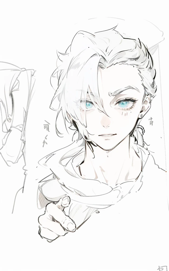 Panna Cotta Fugo、Jojo、fight、male、Point your finger、glaring、Glare、Grin