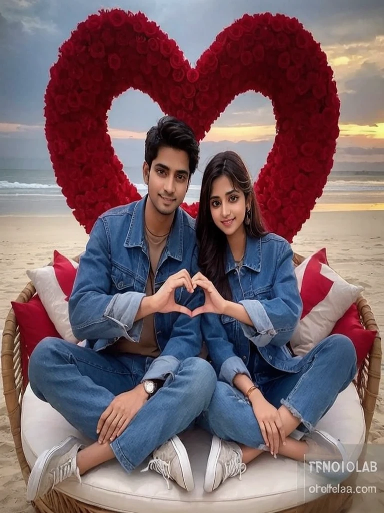 Indian cute couple
