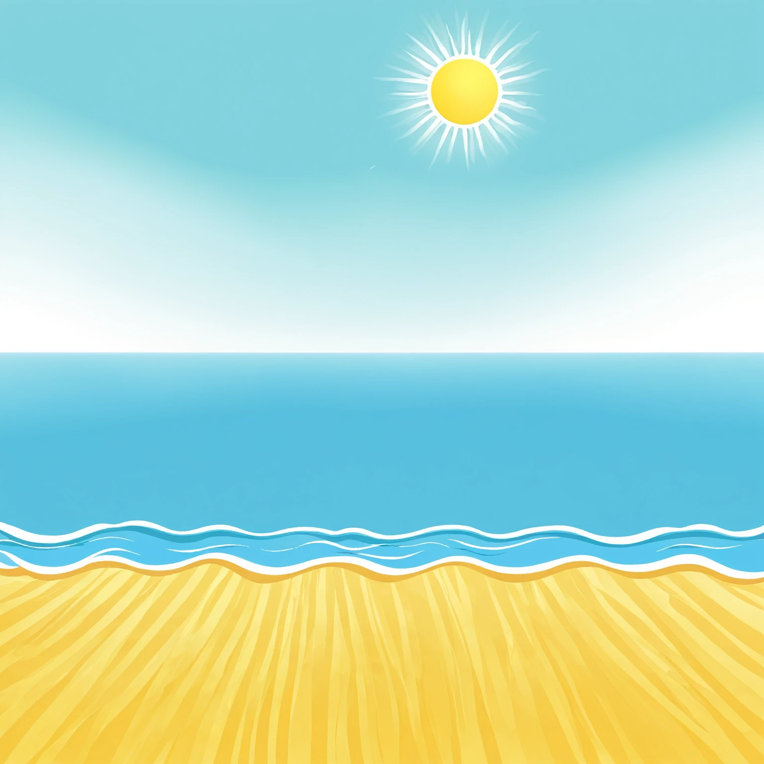 BEACH, SUMMER, SUN SHINE, BACKGROUND, DRAWING
