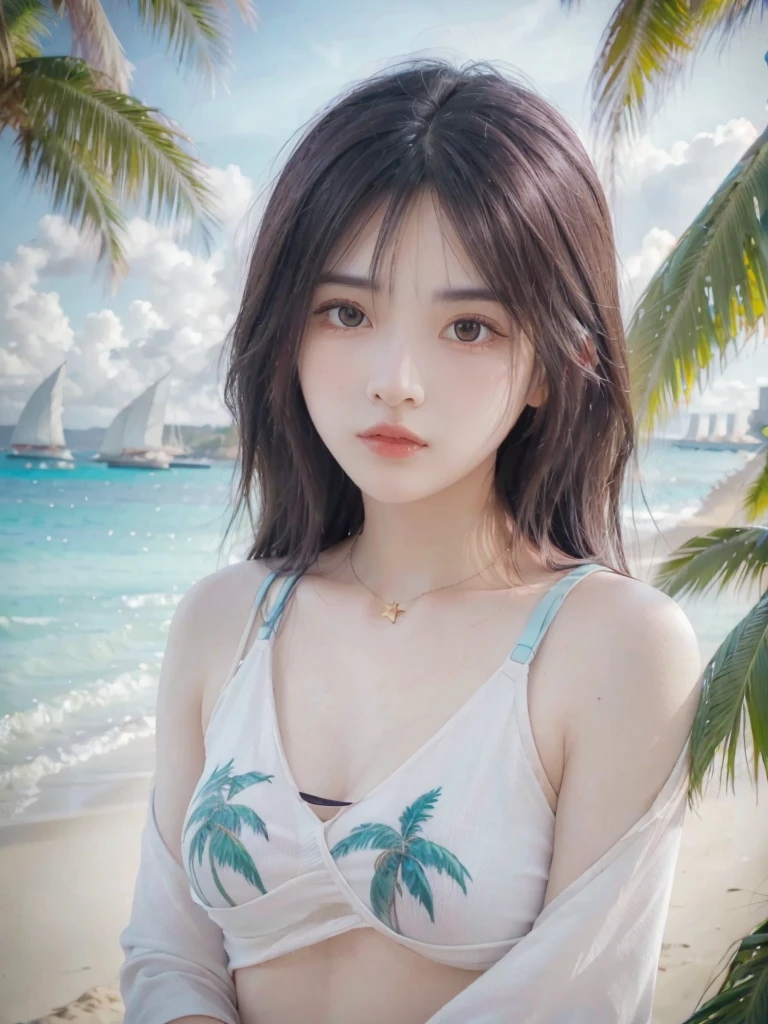 ((top-quality、in 8K、Raw photography、masterpiece:1.3))、
(realperson、a picture)、
tre anatomically correct、
Balanced body、
Perfect and delicate two legs、
Perfect and delicate two arms、
(More realistic skin texture:1.2)、
natural skin textures、
masterpiece、
extremely delicate and beautiful、
Unity、
8k wallpaper、
(realisitic、Photorealsitic:1.37)、
magnifica、
profetional lighting、
physically-based renderingt、
finely detail、
masutepiece、
top-quality、
Official art、
extremely details CG、
Unity 8K Wallpapers、
huge filesize、
ultra-detailliert、
超A high resolution、
ighly detailed、
extremely detailed eye and face、
octan render、
Detailed lips、
二重まぶた、
perfect bodies、
Enhances eye contact with the camera、
photo of the most beautiful artwork in the world, Featuring modern punk woman with star necklace, Lean in a Van on a California Beach, Trending at ArtStation, cgsociety, Convoluted, high detailing, Sharp Focus, Dramatic,
