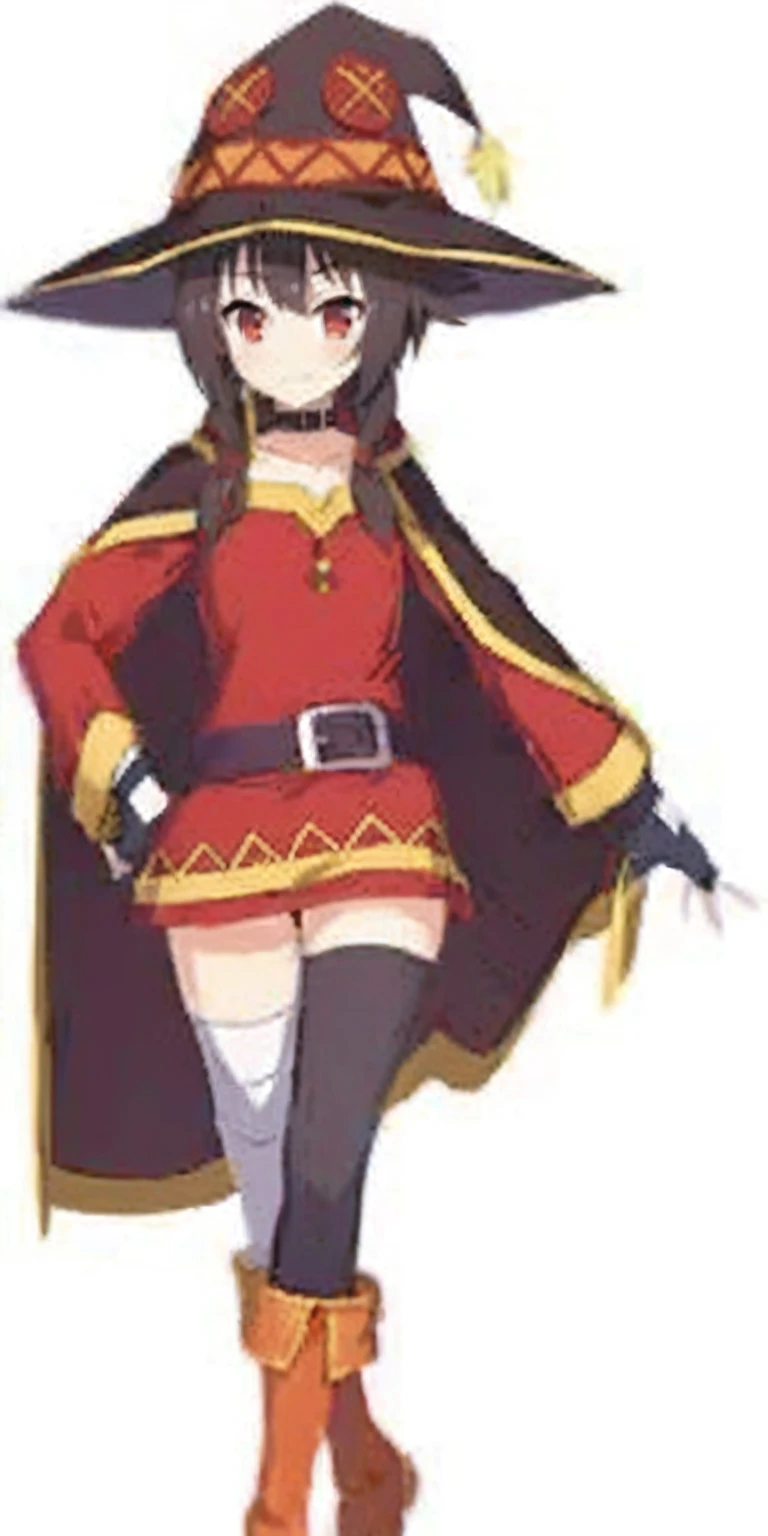 Megumin-konosuba Big and big ass sitting on the couch and have red eyes