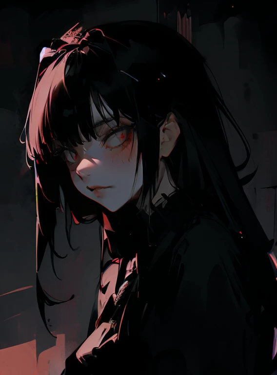 Girl, sadness, dark, depressing