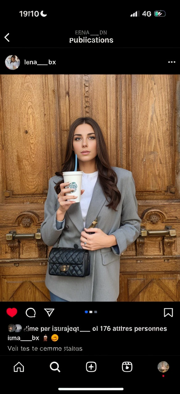 cue de femme brune en sous vêtement
