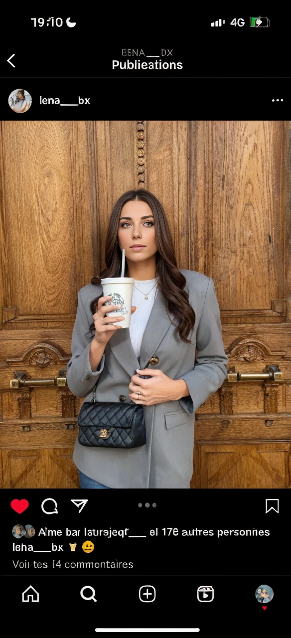 cue de femme brune en sous vêtement  